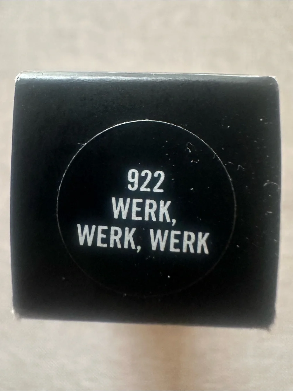 MAC Powder Kiss Lipstick - Shade 922 Werk, Werk, Werk